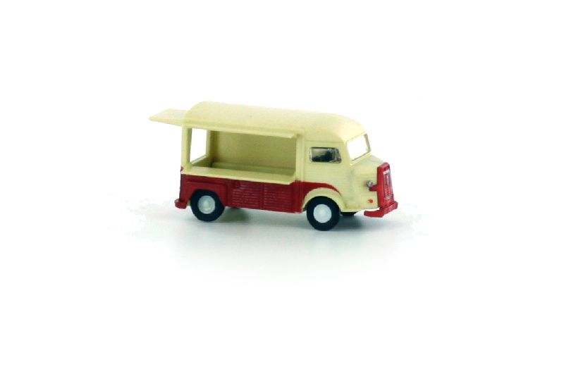 LC4152 Lemke - Citro�n Hy Verkaufstheke creme-rot - 1:160