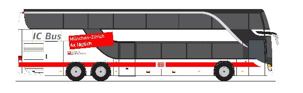 Doppeldeckerreisebus