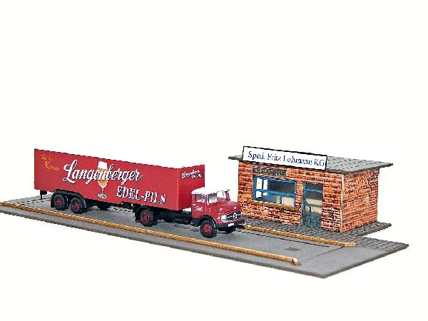LC5030 Lemke - Lasercut Bausatz LKW Waage in - 1:160