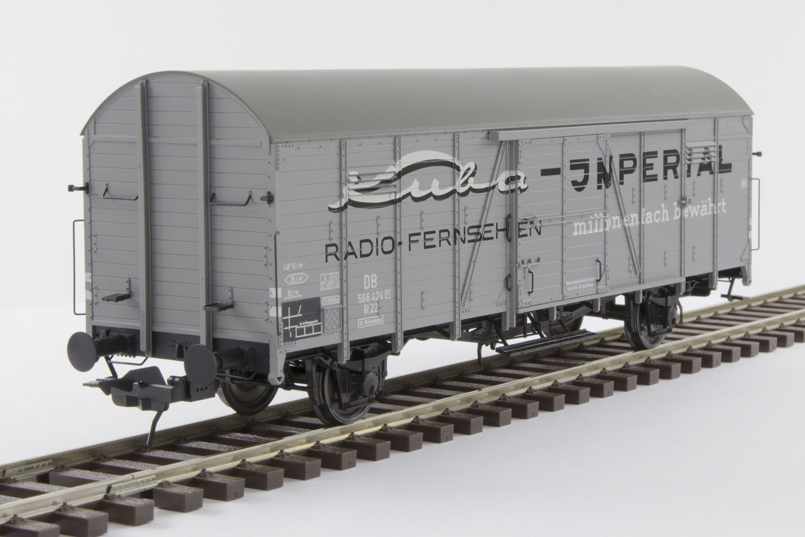Güterwagen Gl22 Dresden DB III Kuba Imperial 566 424 grau
