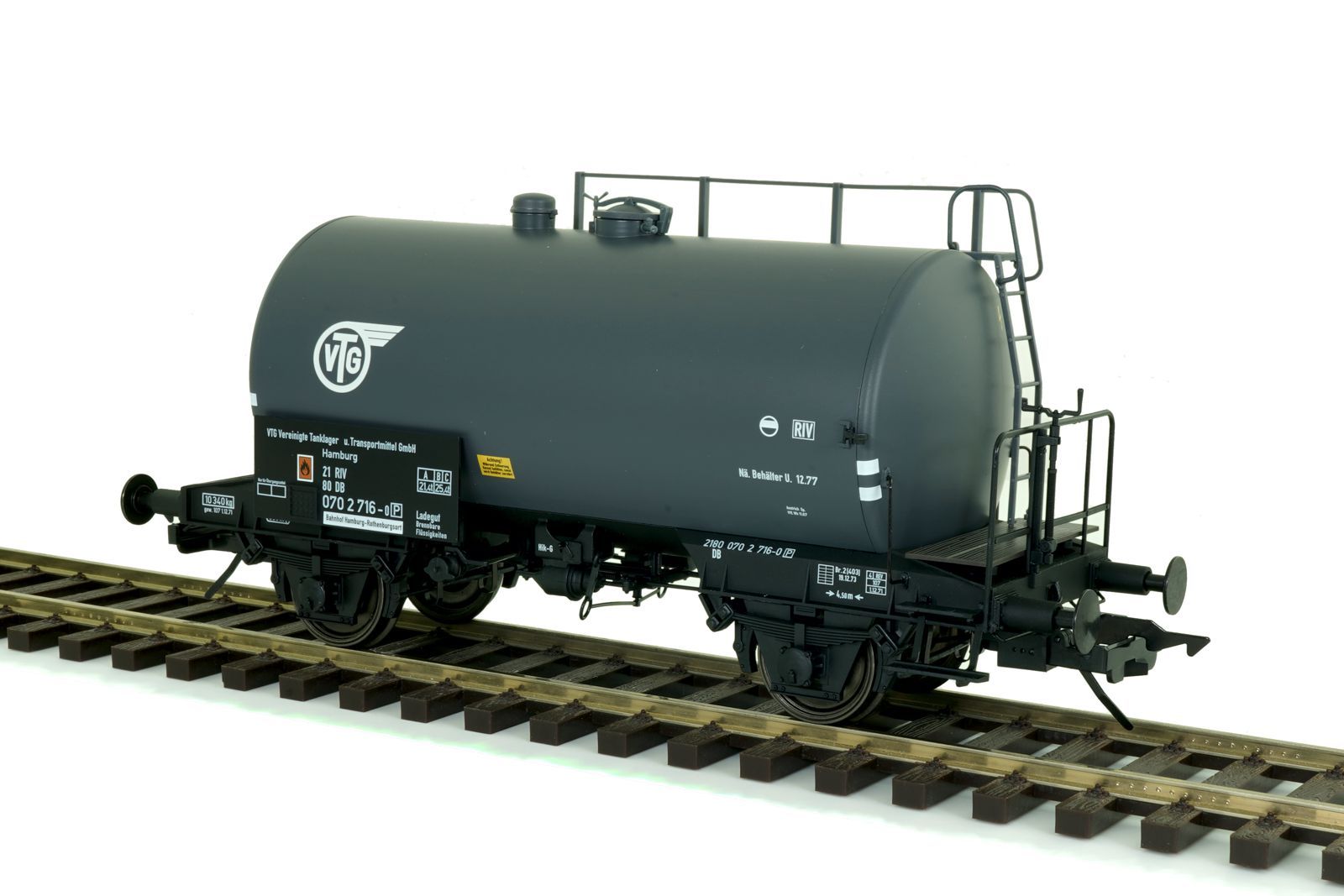 42310-10 Lenz - Kesselwagen-Set VTG/DB IV 2-teilig - Spur 0