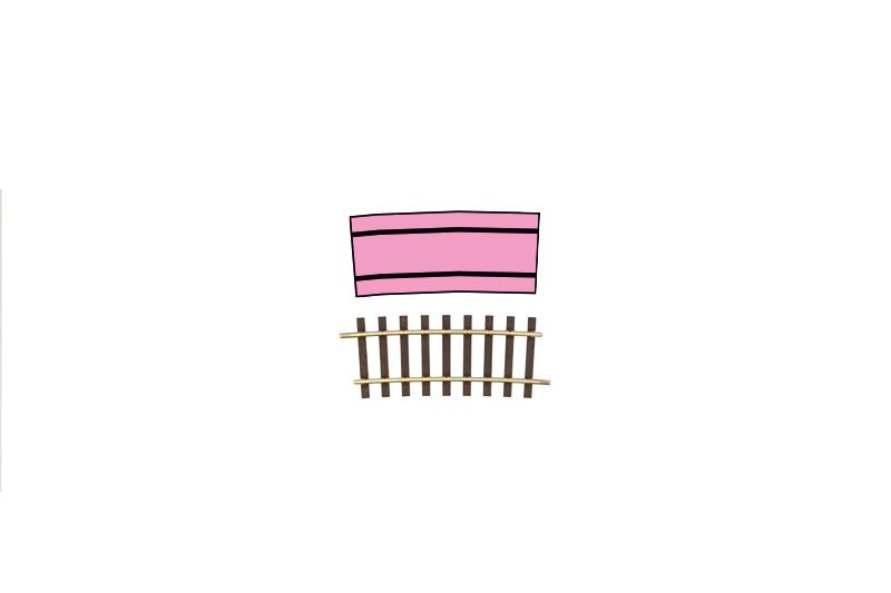 45023 Lenz - Gleis gebogen R2=1028,70mm 7,5� 1/48 - Spur 0