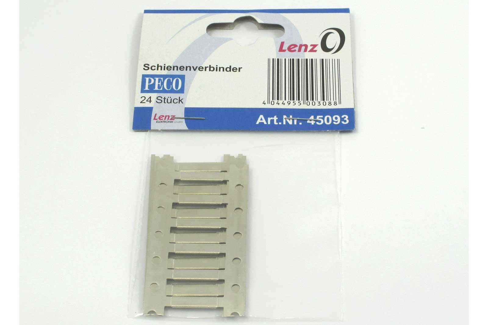 45093 Lenz - Schienenverbinder PECO, 24 St�ck - Spur 0