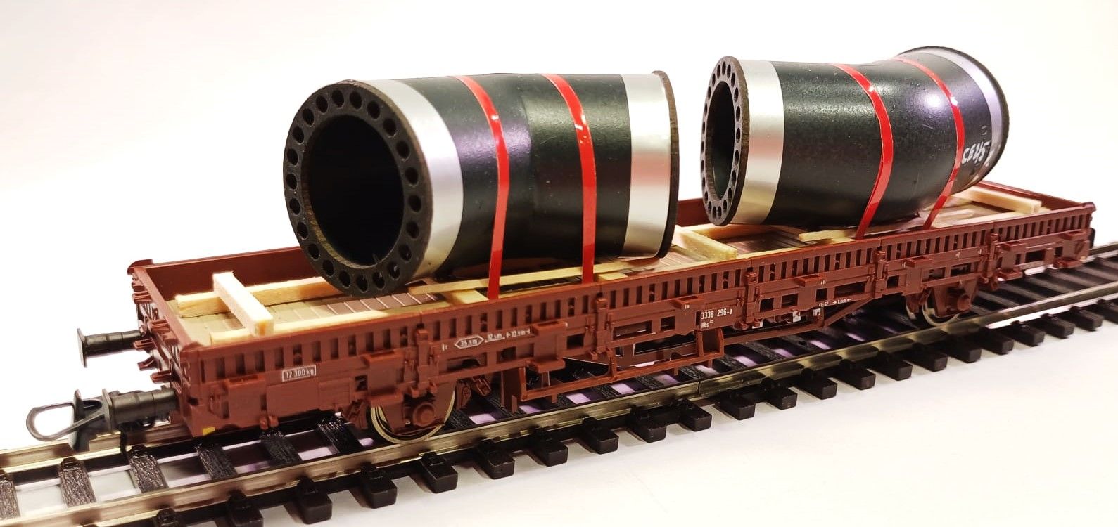 2406 Loewe - Ladegut Flanschrohrb�gen H - Spur H0
