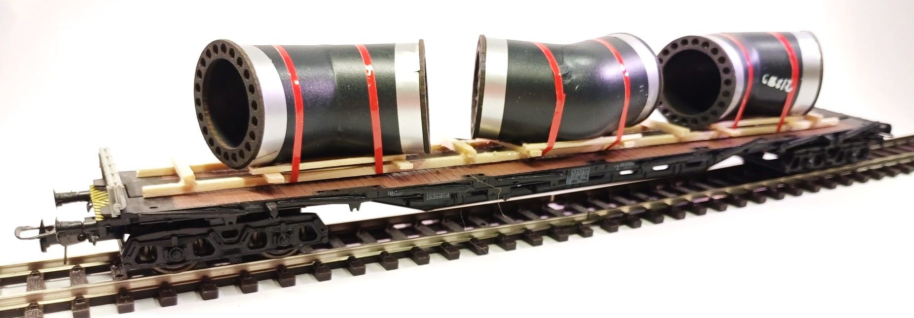 2407 Loewe - Ladegut Flanschrohrb�gen H - Spur H0