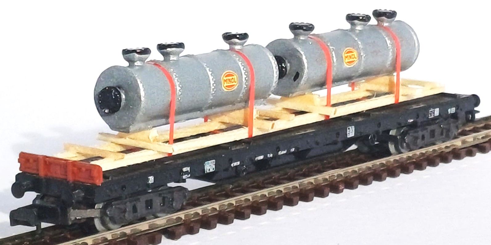 2500 Loewe - Ladegut alte Kessel MINOL - Spur N