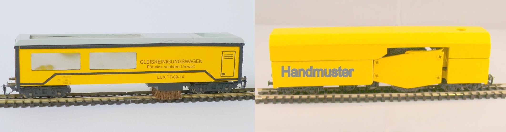 9740 Lux - TT-Gleisstaubsaugerwagen, analog u. digi - Spur TT