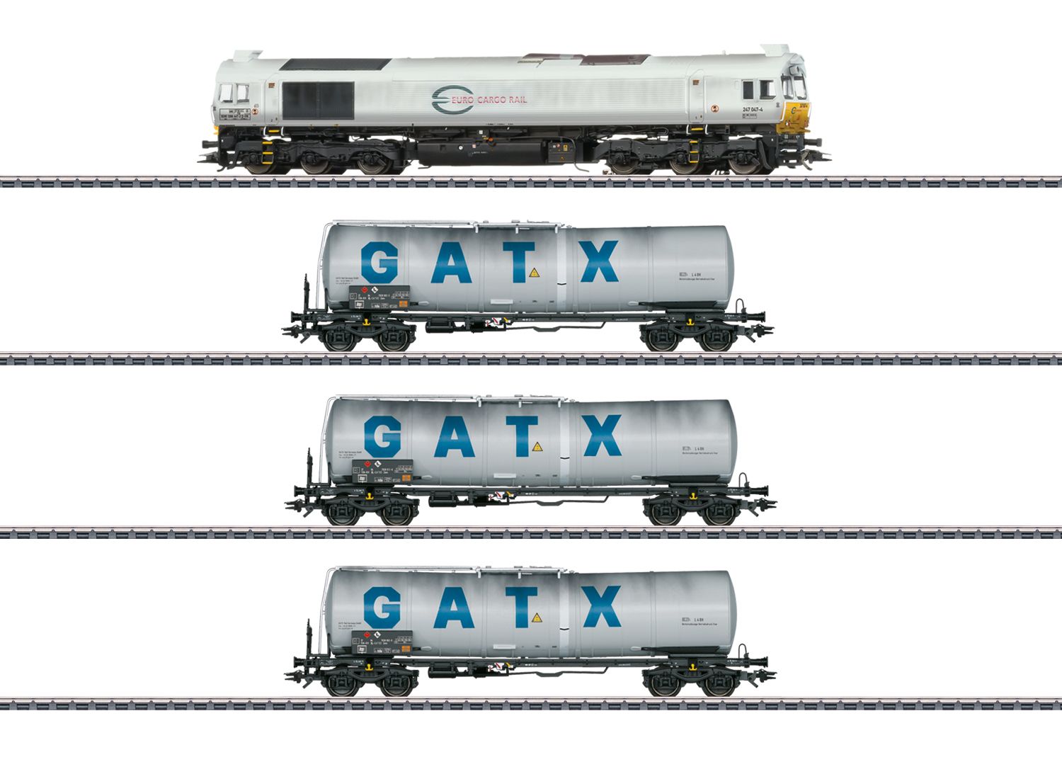 26077 Maerklin - Zugset Class 77 gealtert - Spur H0