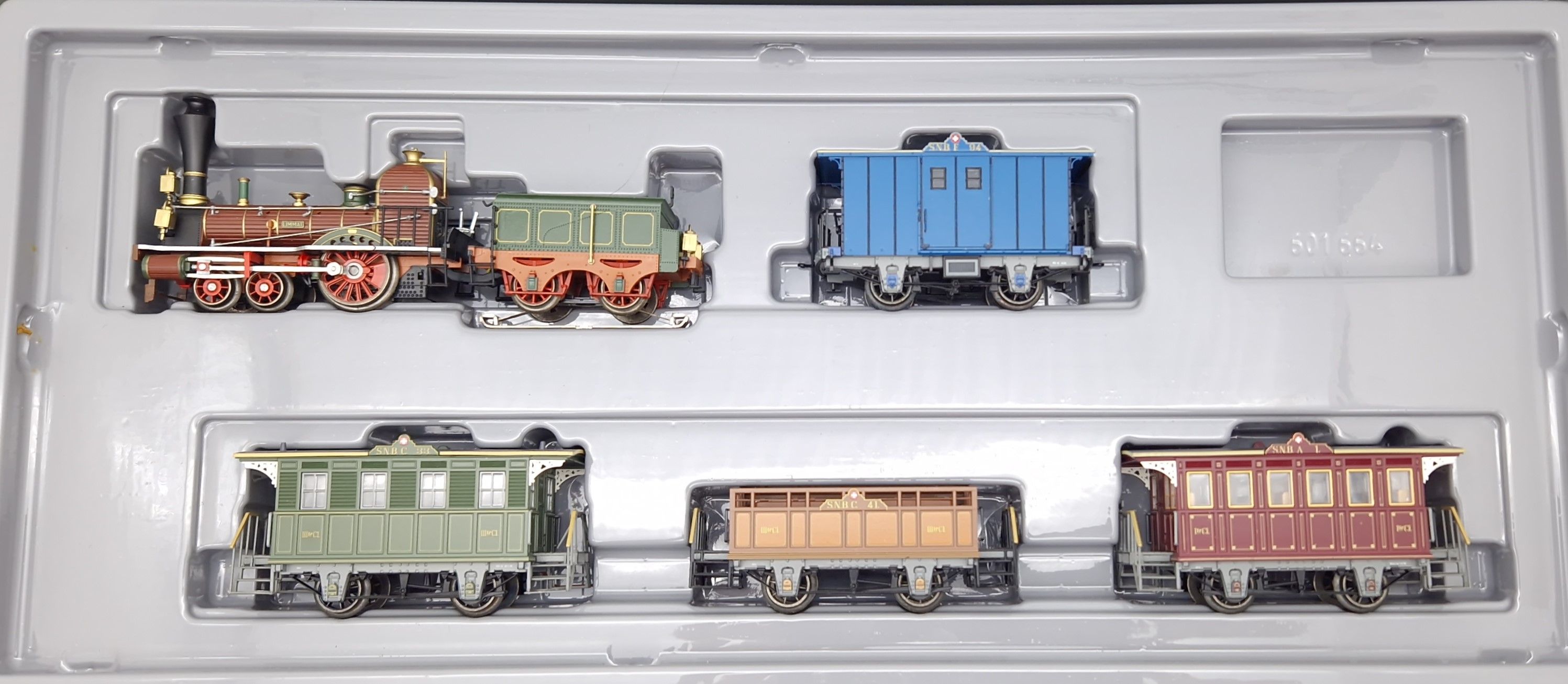 D07 Märklin H0 Personenwagen aus 26471 Spanisch-Brötli-Bahn Gepäckwagen 94 | Condition: Gebraucht
