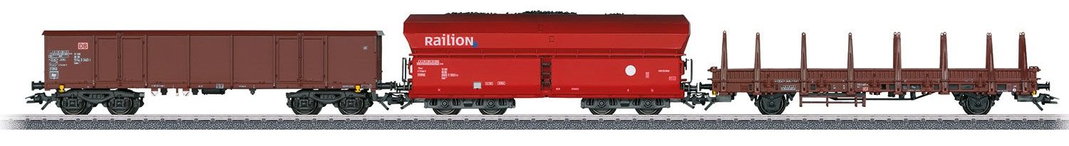 29841.1 Maerklin - nur 3 G�terwagen aus 29841 ohne Lok!! - Spur H0