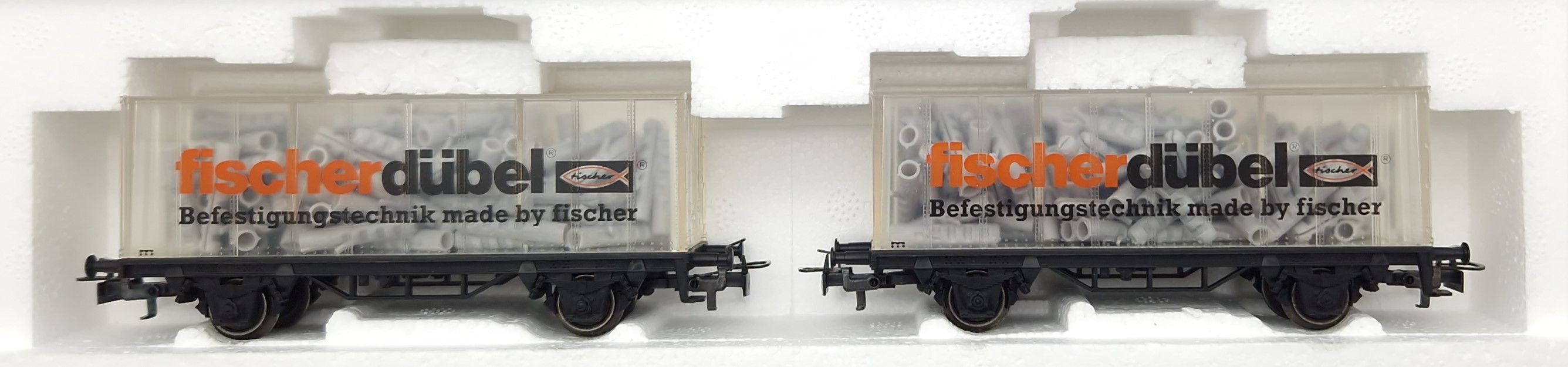 SoMo Containerwagen-Set "Fischer Dübel / OVP.