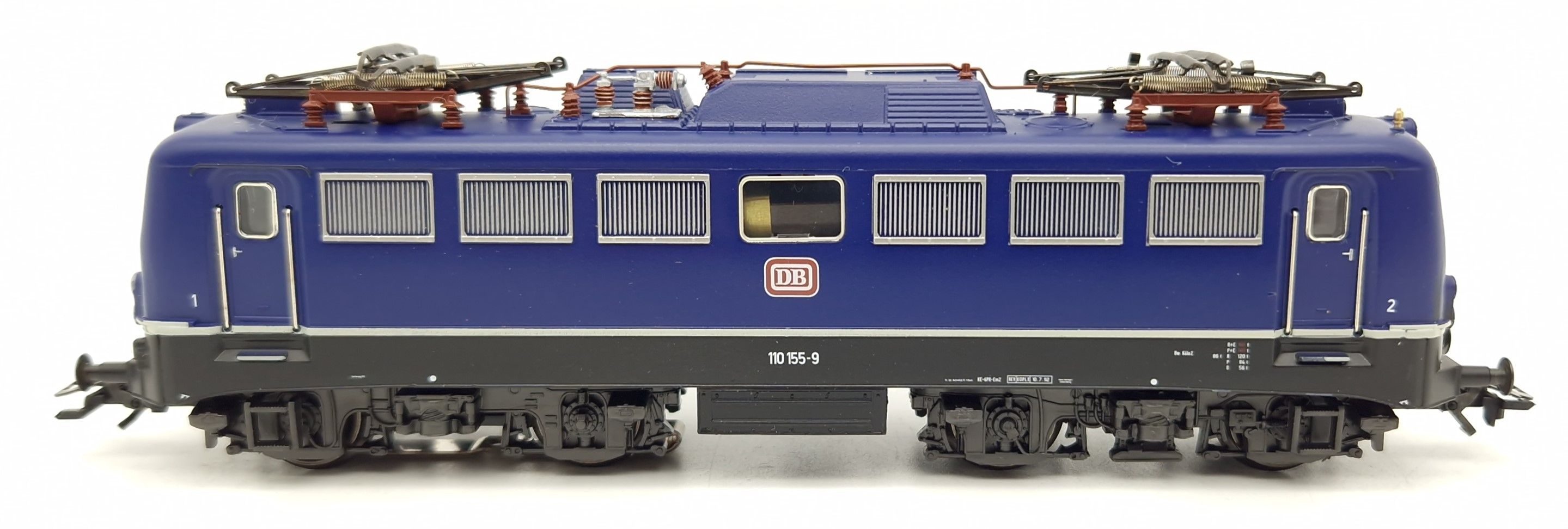 3344 Maerklin - E-LOK BR 110  249-0 DB blau analog NEU - Spur H0