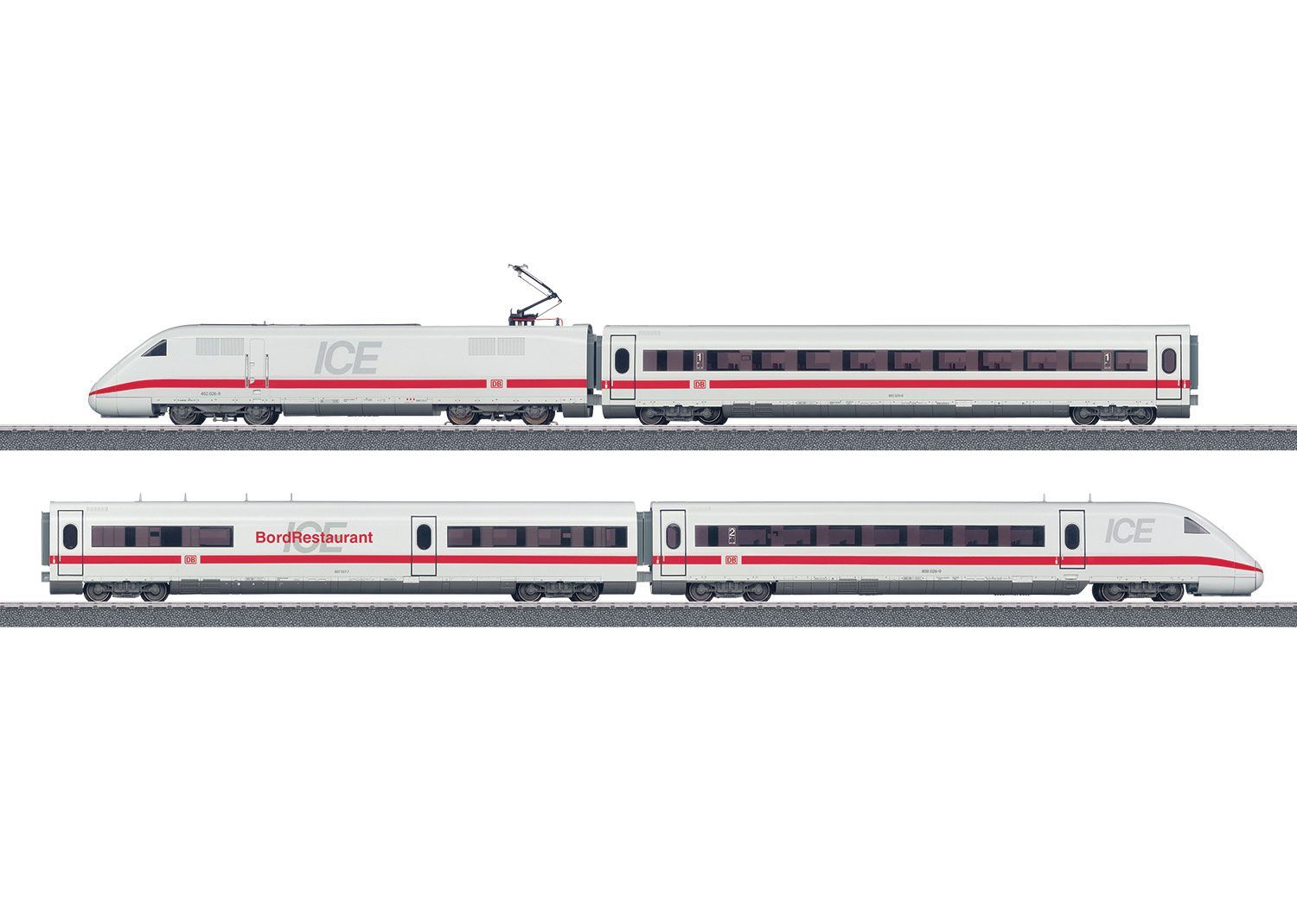 36712 Maerklin - Start up Triebzug ICE 2 BR 402 4-tlg. mfx-Sound - Spur H0