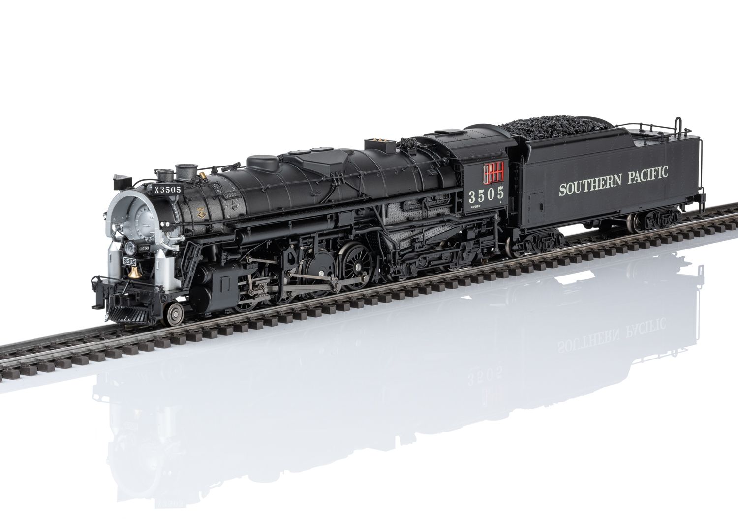 37983 Maerklin - US Dampflok 2-8-4 Berkshire SP mfx-Sound/Rauch LIM. - Spur H0