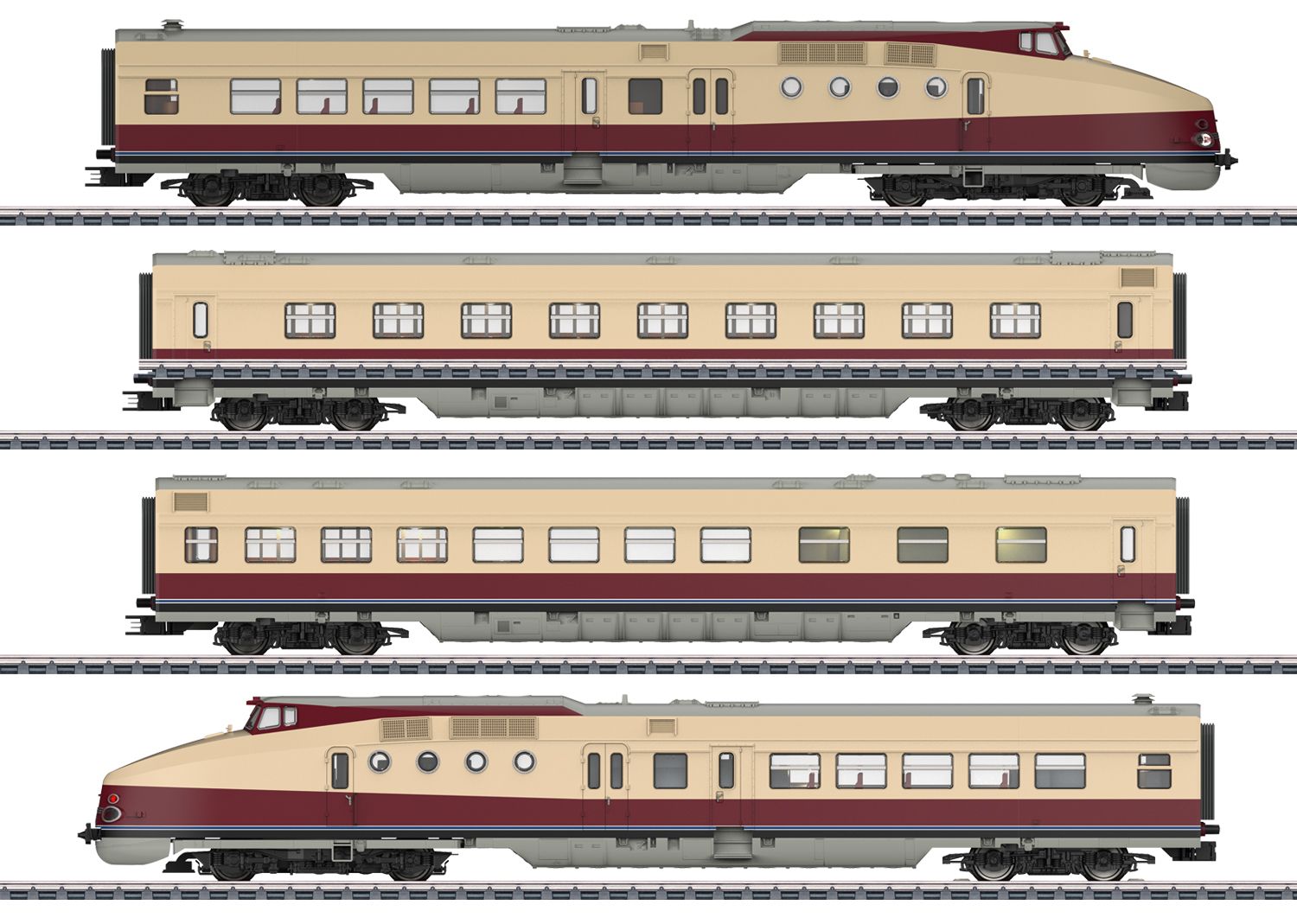38175 Maerklin - Triebzug VT 18.16 SVT G�rlitz 4-tlg. mfx-Sound - Spur H0