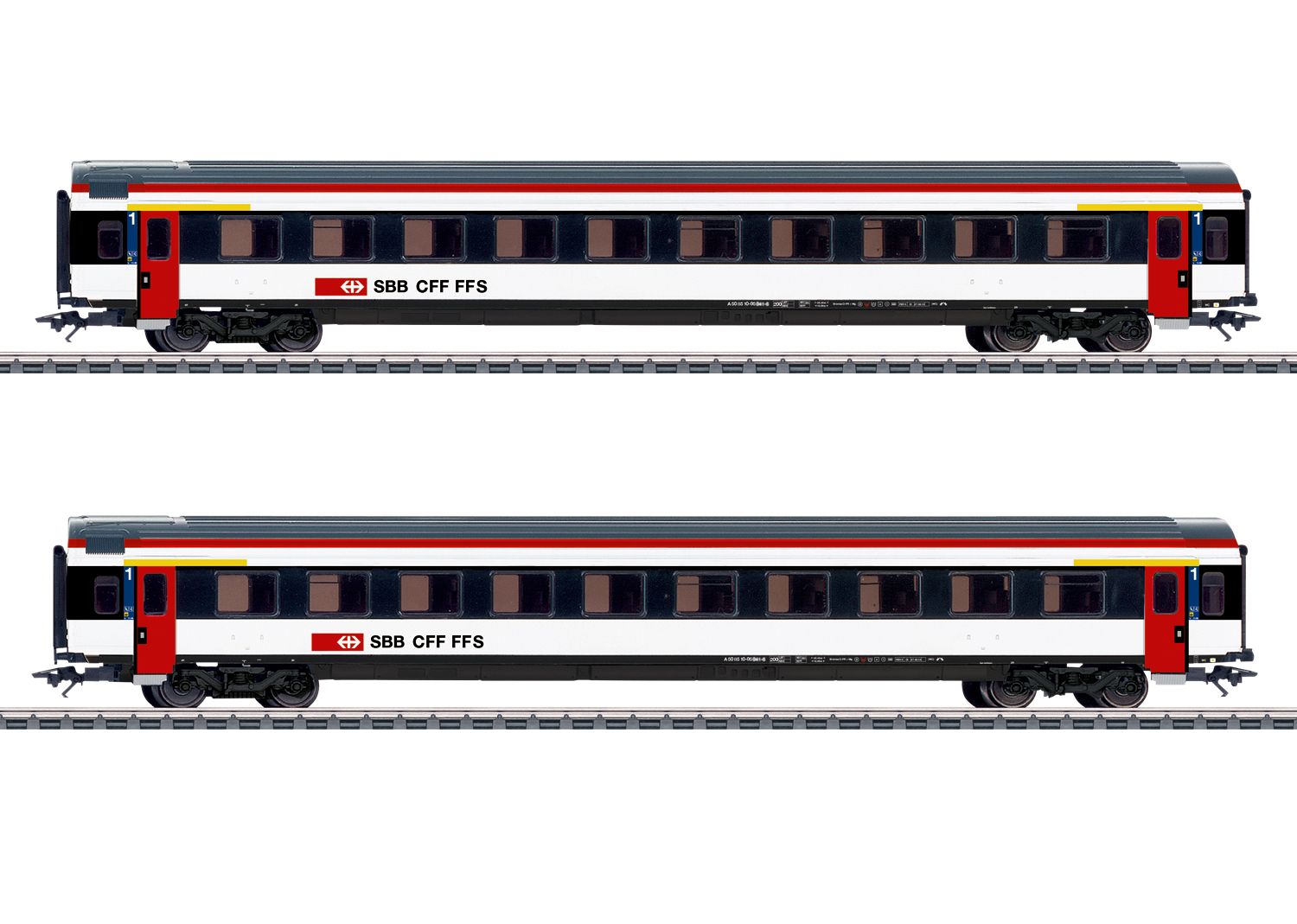 Maerklin 42154 - 2-teiliges Wagenset Reisezugwagen EW IV 1. Kl 