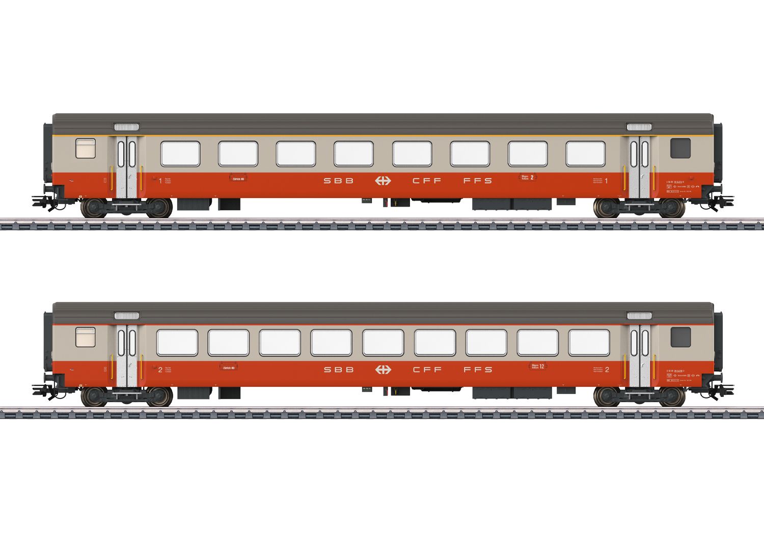 42191 Maerklin - Personenwagen-Set Swiss Expr. - Spur H0