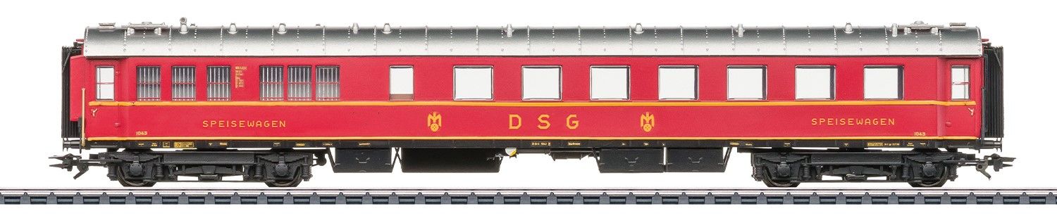 42530 Maerklin - Schnellzug-Speisewagen DB - Spur H0