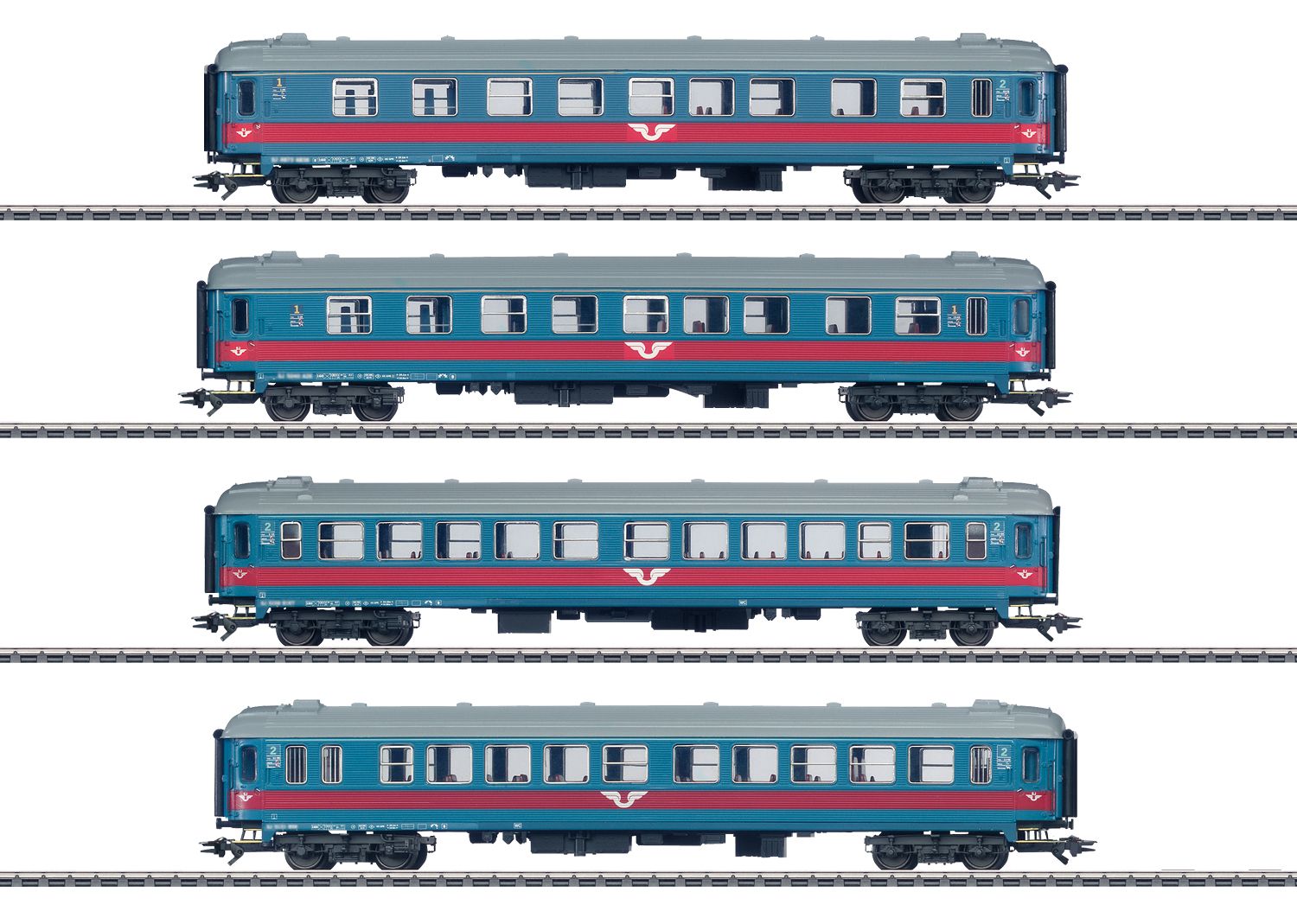 43789 Maerklin - Personenwagen-Set SJ - Spur H0