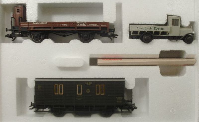 3-tlg. Set "Bauzug" der Reichsbahn OVP