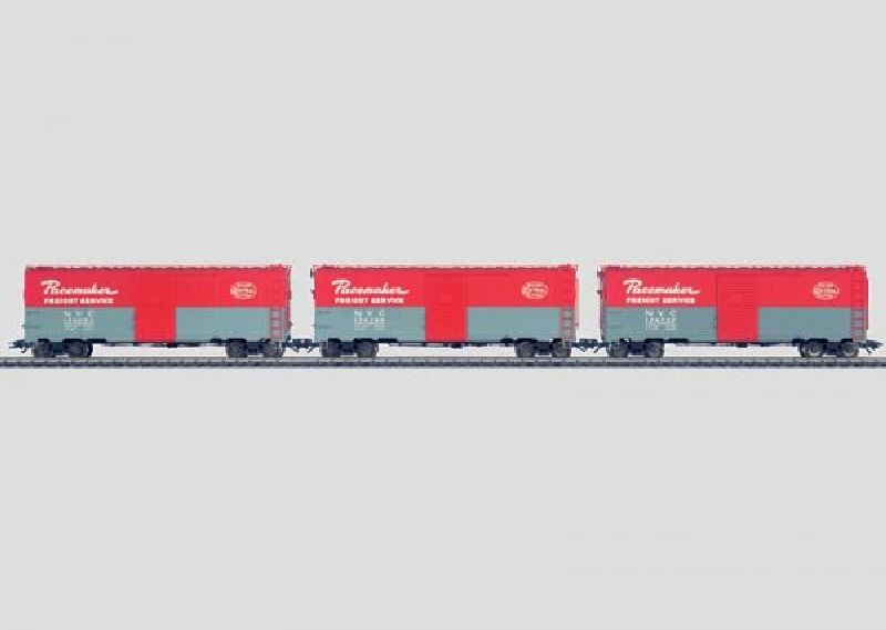 45648 Maerklin - Wagen-Set ged. G�terwagen NYC - Spur H0