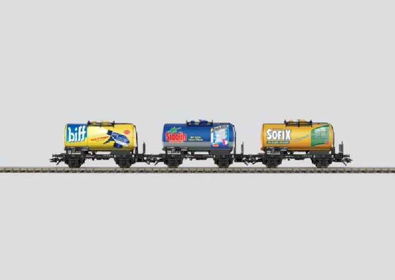 46425 Maerklin - Kesselwagen-Set HENKEL 3-teilig - Spur H0