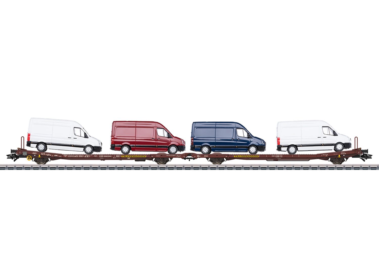 47430 Maerklin - Flachwagen-Set DB AG - Spur H0