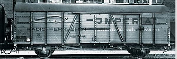 Kuba-Imperial Radio-Fernsehen millionenfach bewährt". Betriebszustand um 1965.Gl Dresden, als Gl 22 ohne Stirnwandtüren