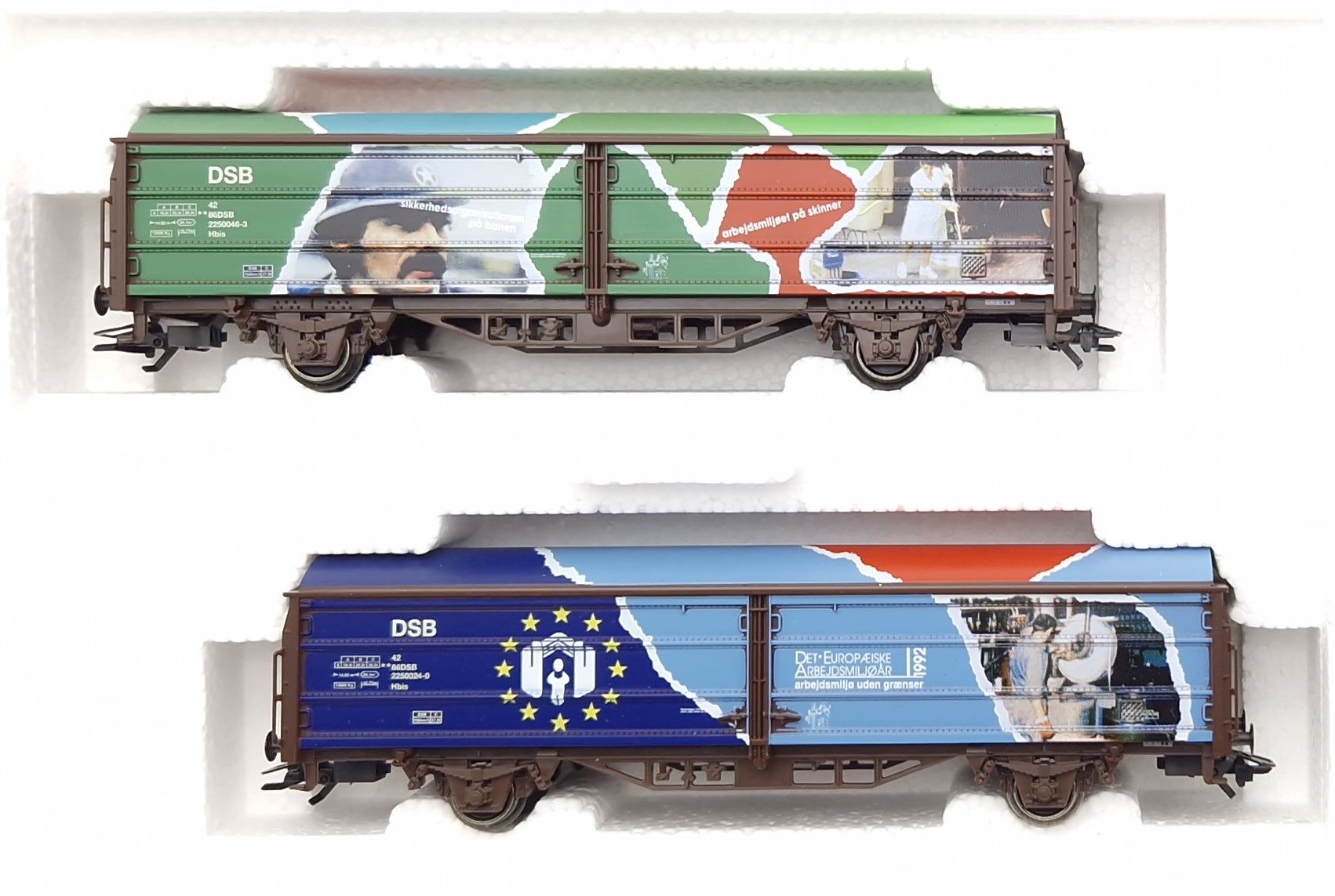 Schiebewandwagen – Set, Arbeitswelt aus zwei Hbis der DSB.