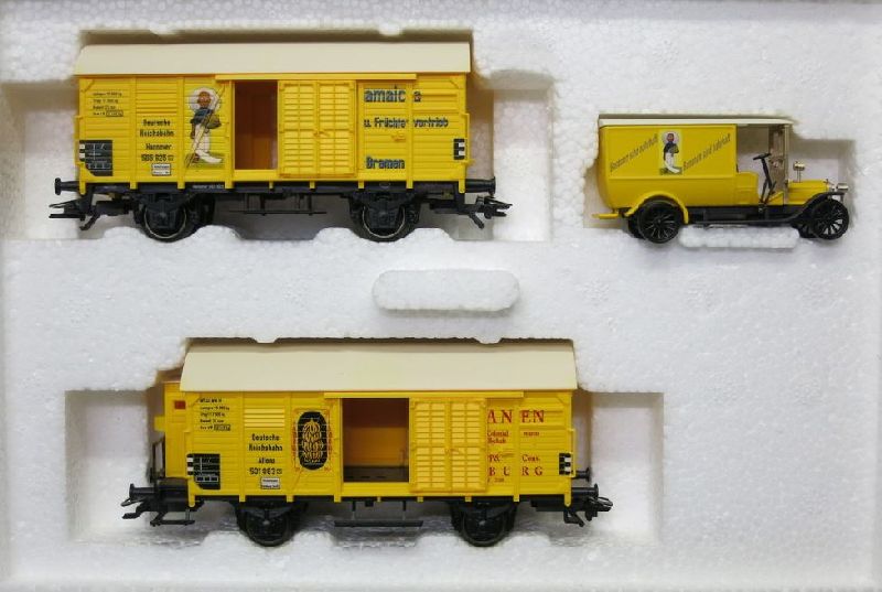 Märklin H0 4876 Wagenset Bananen Transport Jamaica DRG OVP MHI SAMMLER -MONI- | Condition: Neu