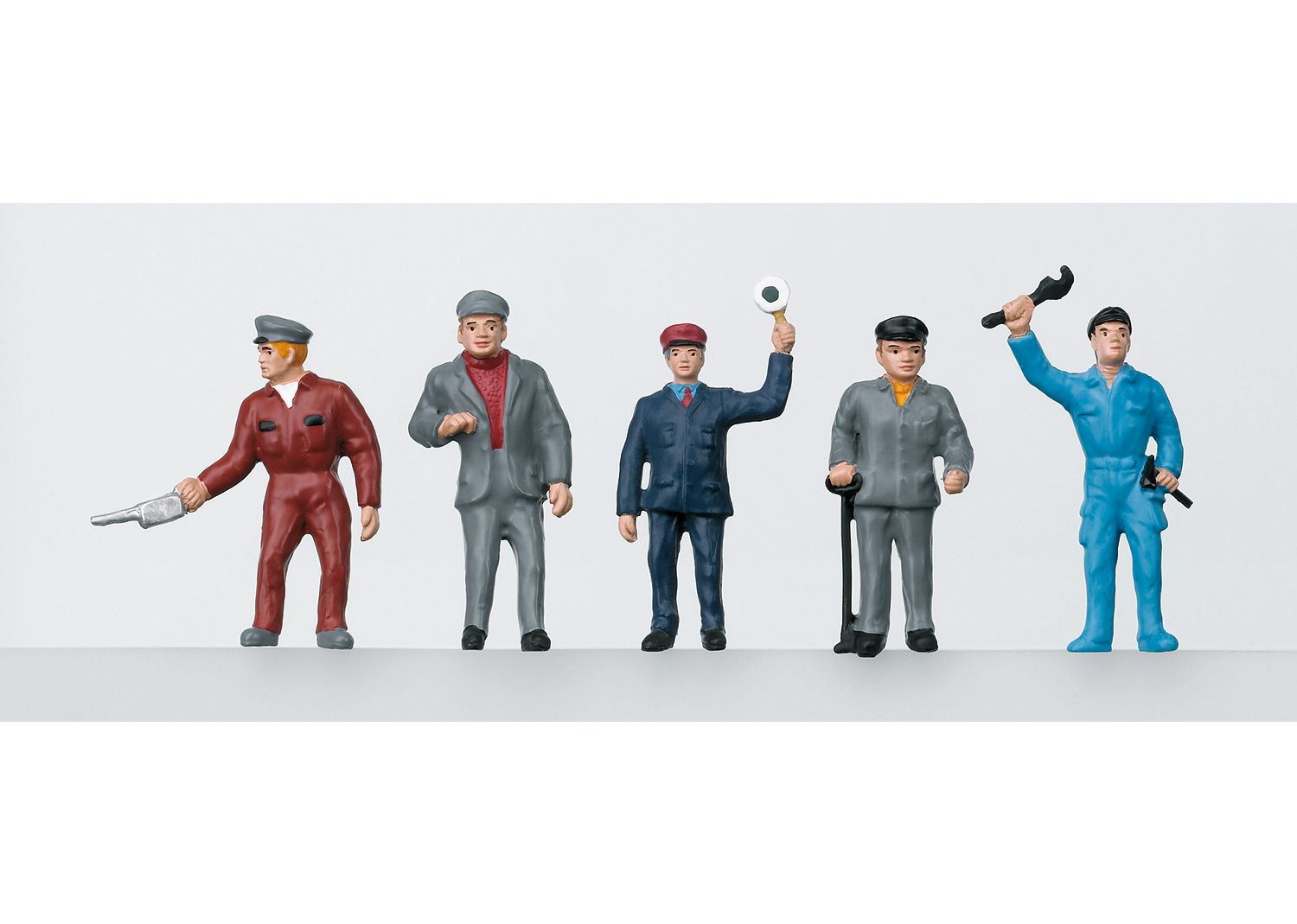56405 Maerklin - Figurenset Bahnpersonal DB 5-teilig - Spur 1