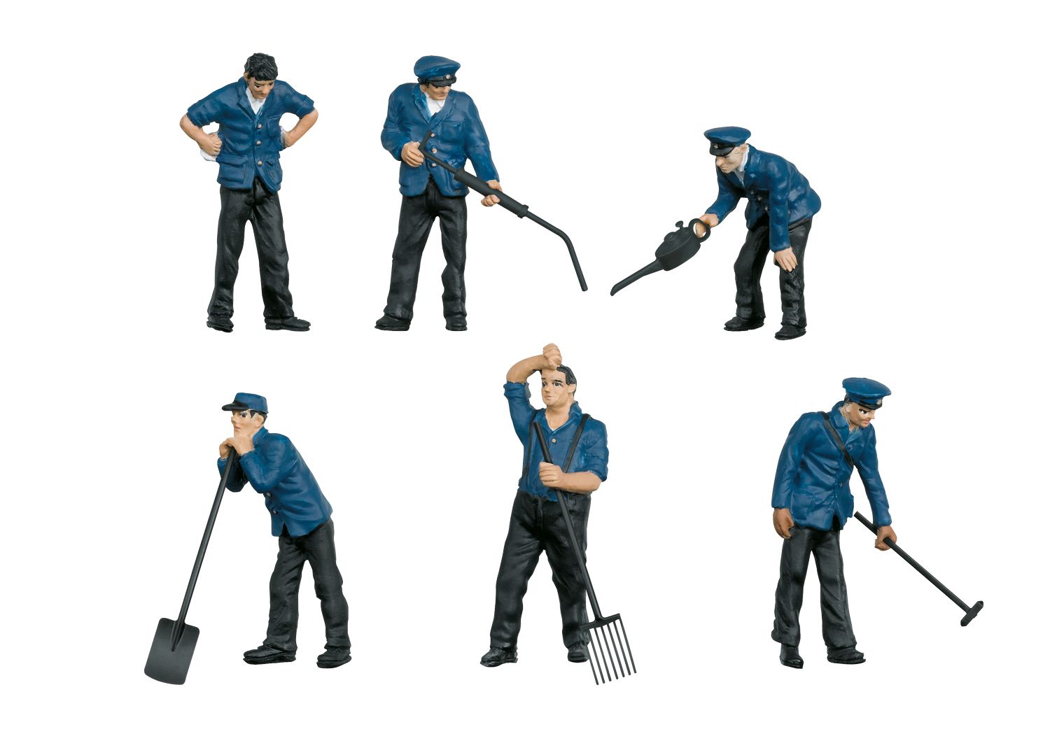 56406 Maerklin - Figurensatz Bahnbetriebswerke 6-teilig - Spur 1