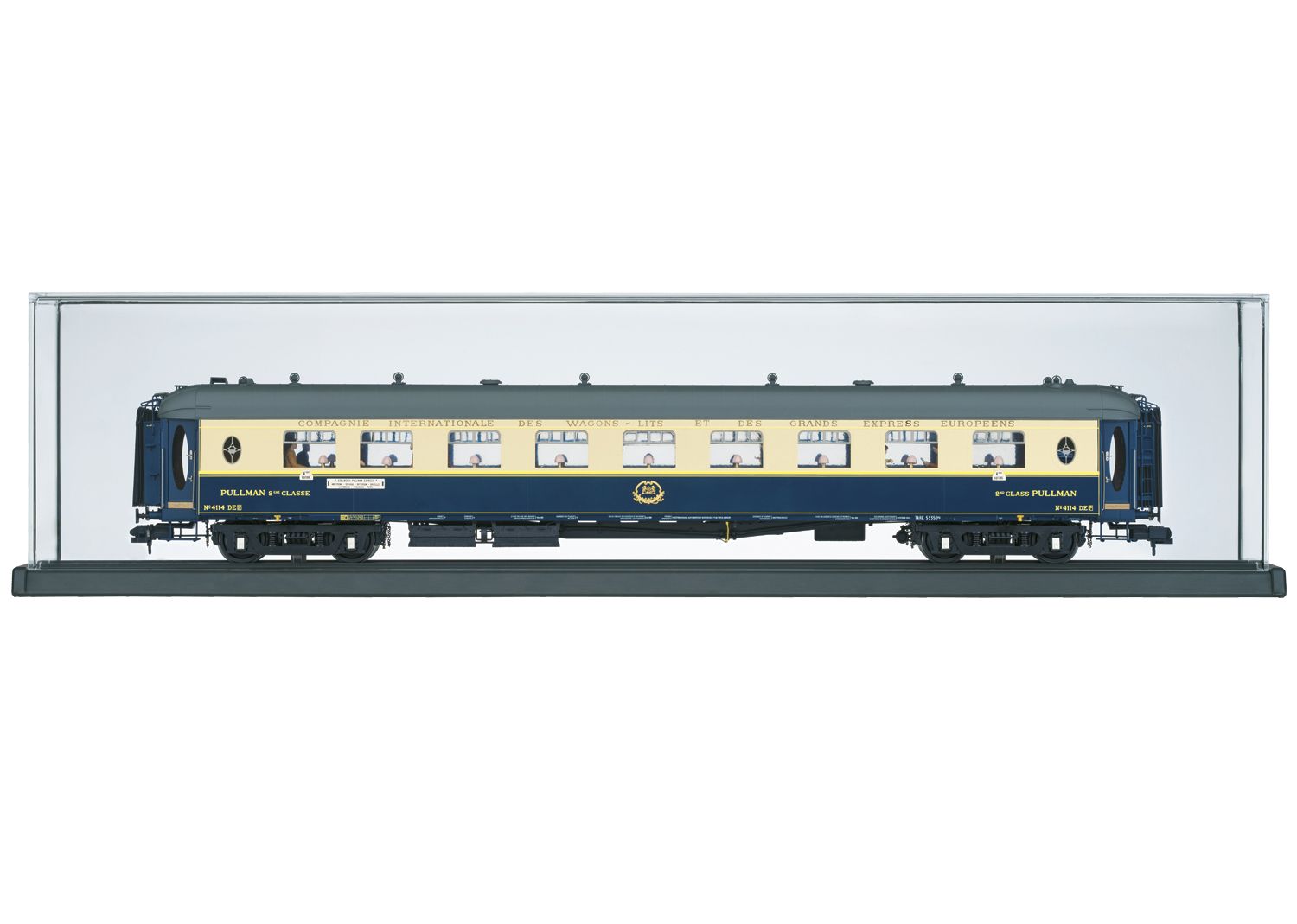 58110 Maerklin - Salonwagen EDELWEISS mit Vitrine mfx/DCC - Spur 1