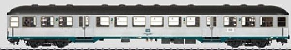 silber/ozeanblau Wagen 50 80 22-11 435-1,Köln Deut.m.Bel.u.Schlußlicht,mit MFX Decoder,1020mm Radius