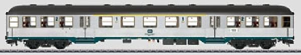 silber/ozeanblau Wagen 50 80 31-53 259-9,Köln Deut.m.Bel.u.Schlußlicht,mit MFX Decoder,1020mm Radius