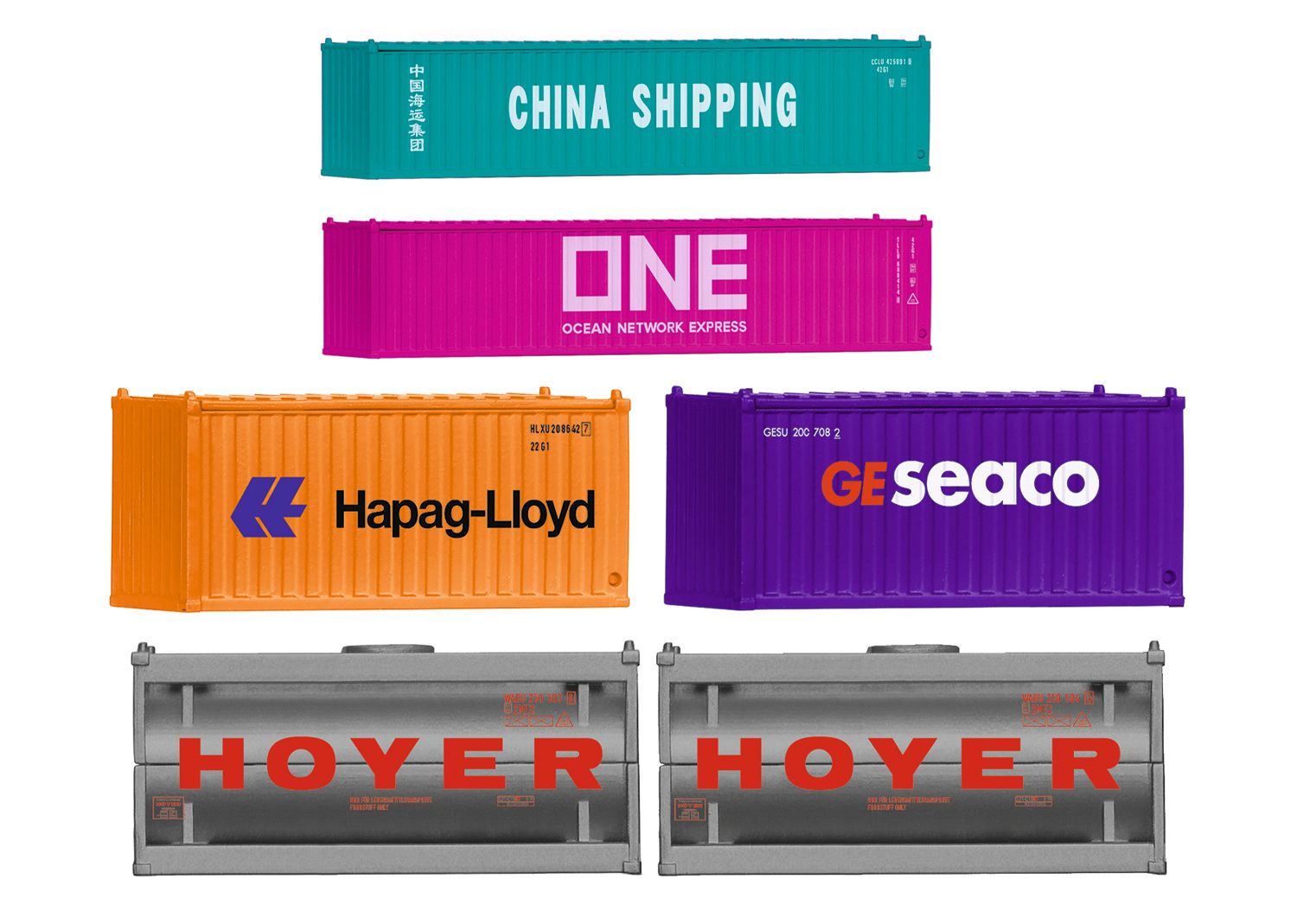 72453 Maerklin - Container-Set Start up - Spur H0