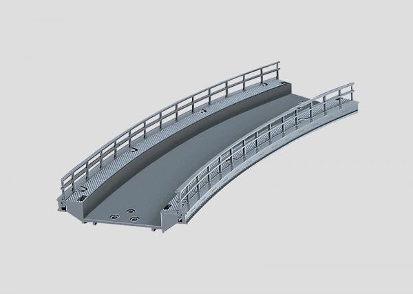 74613 Maerklin - Rampenst�ck geb. r 360 mm - Spur H0
