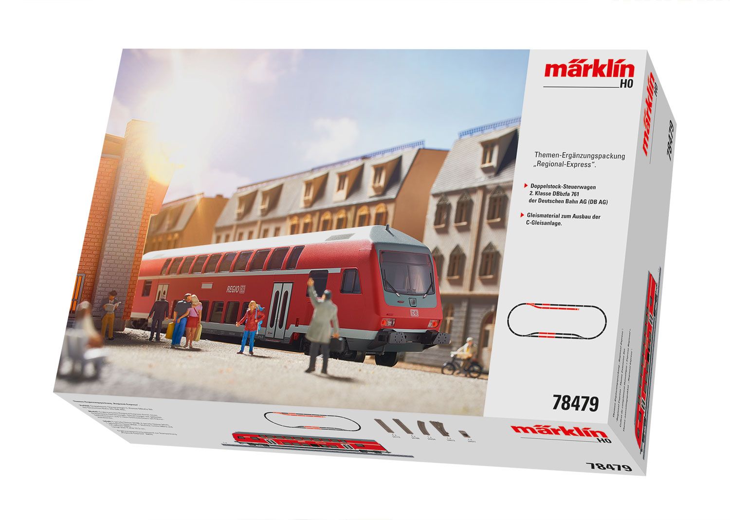 78479 Maerklin - Themen-Erg�nzungspackung Regional-Express - Spur H0