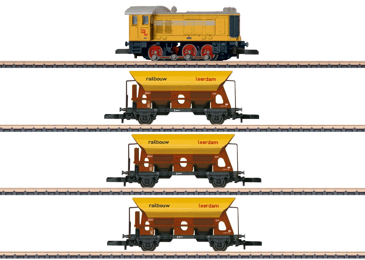 Zugpackung mit V 36 Railbouw Leerdam