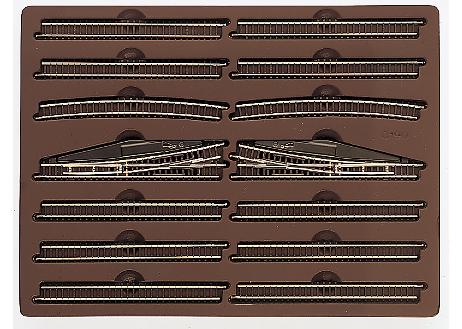 8190 Maerklin - Erweiterungspack E mit Handweichen - Spur Z