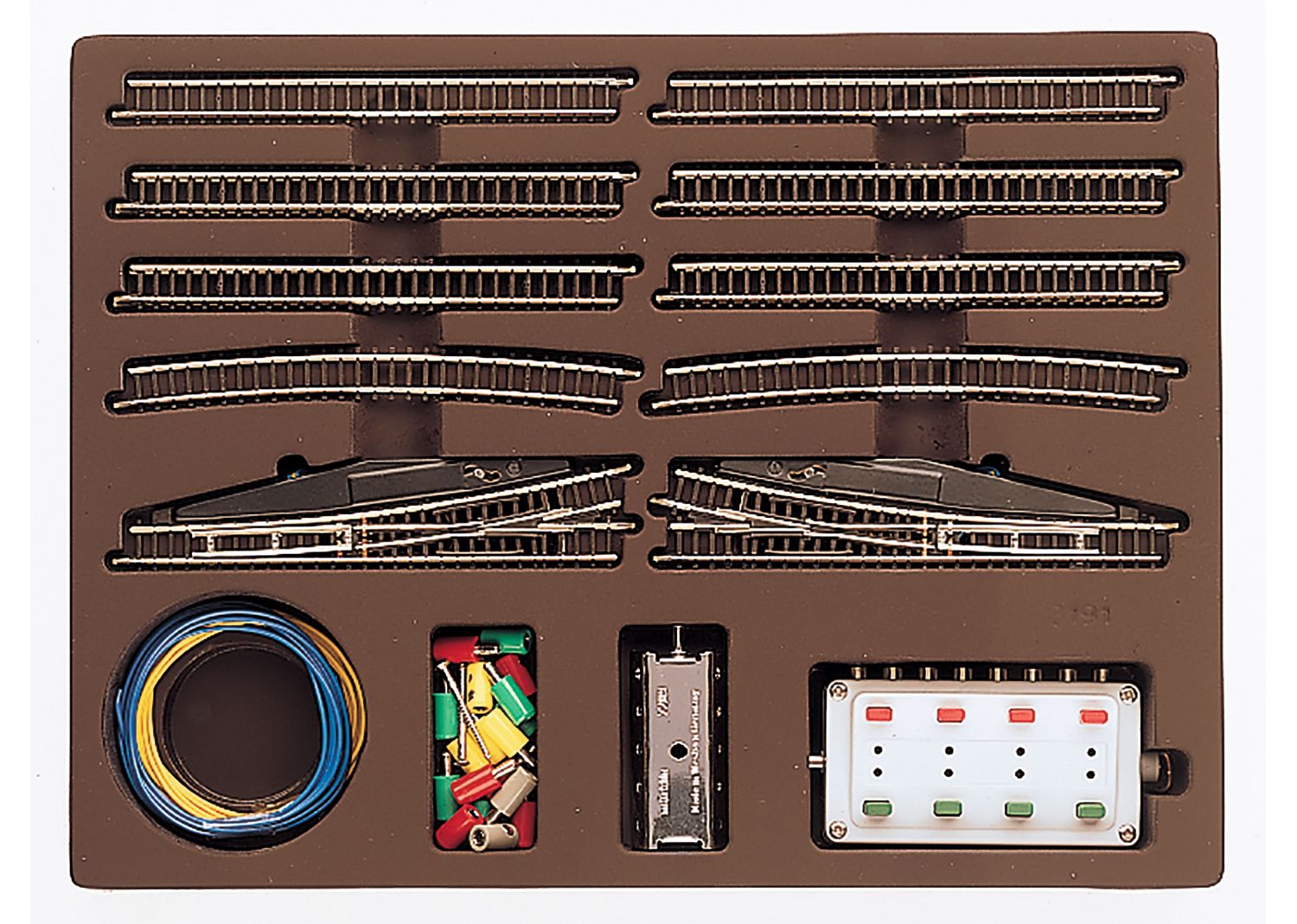 8191 Maerklin - Erweiterungspack E mit Elektro-Weichen - Spur Z