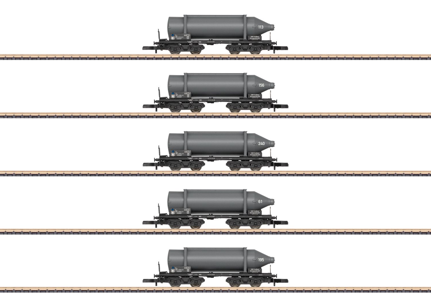 82092 Maerklin - Carbid-Flaschenwagen-Set - Spur Z