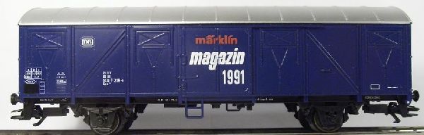 84627 Maerklin - M�rklin Magazin Jahreswagen 1991 - Spur H0