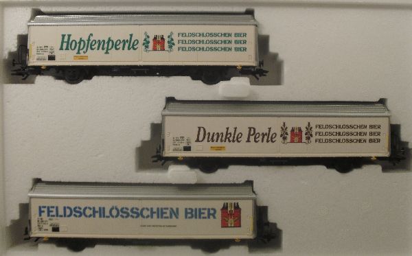 Wagenset Brauereiwagen Feldschlösschen