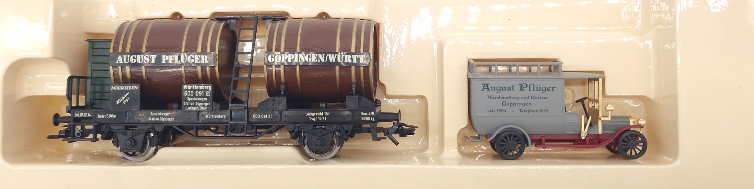 Museumswagen 1991 "August Pflüger" Württemberg.