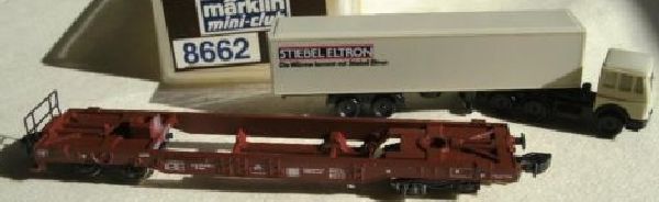 8662 Maerklin - Huckepackwagen - Spur Z
