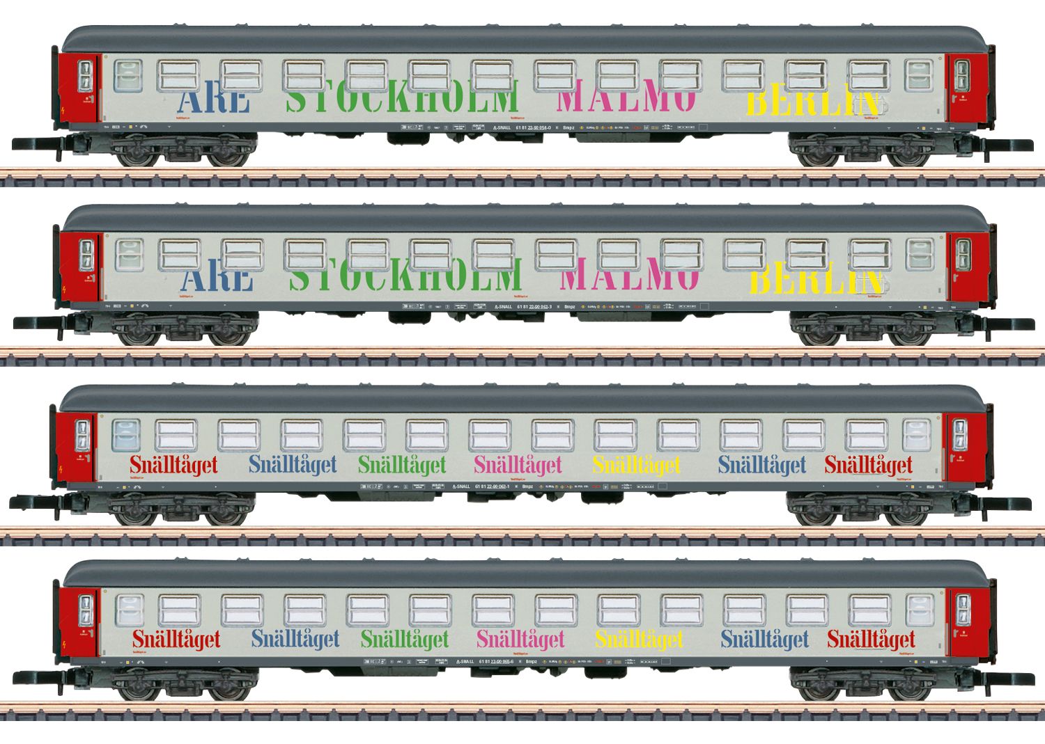 87283 Maerklin - Personenwagen-Set - Spur Z
