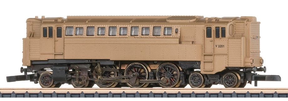 88099 Maerklin - Dieseldruckluftlok V32 DRG Bronze - Spur Z