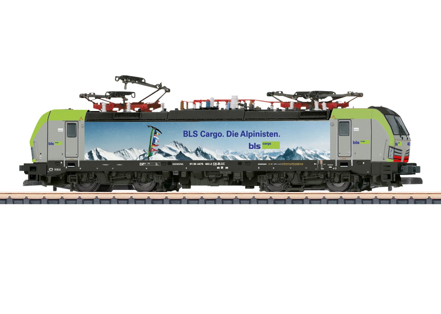 88236 Maerklin - E-Lok Vectron Rh 475 BLS Cargo Die Alpinisten - Spur Z