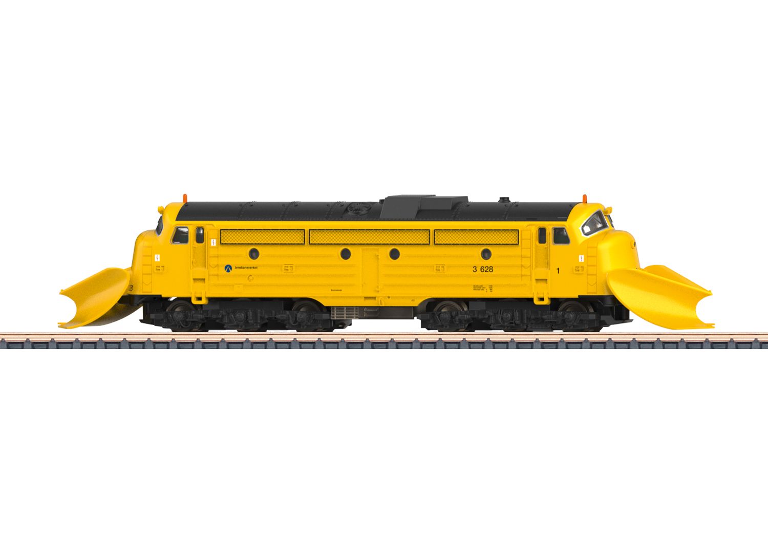 88362 Maerklin - Schneepflug-NOHAB Di3 628 JBV - Spur Z